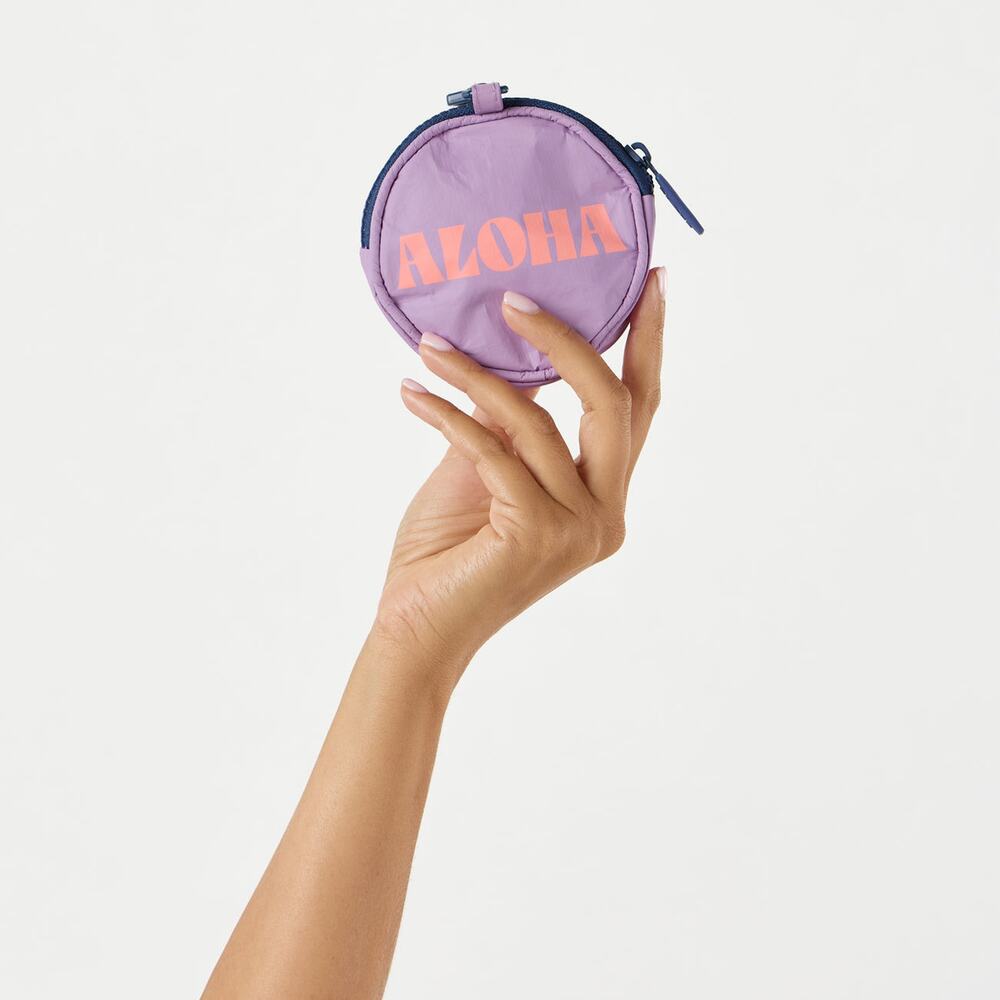 Aloha Collection• Cutie HEIPUA Sorbet on Lavender Pouch - Picture 6 of 12